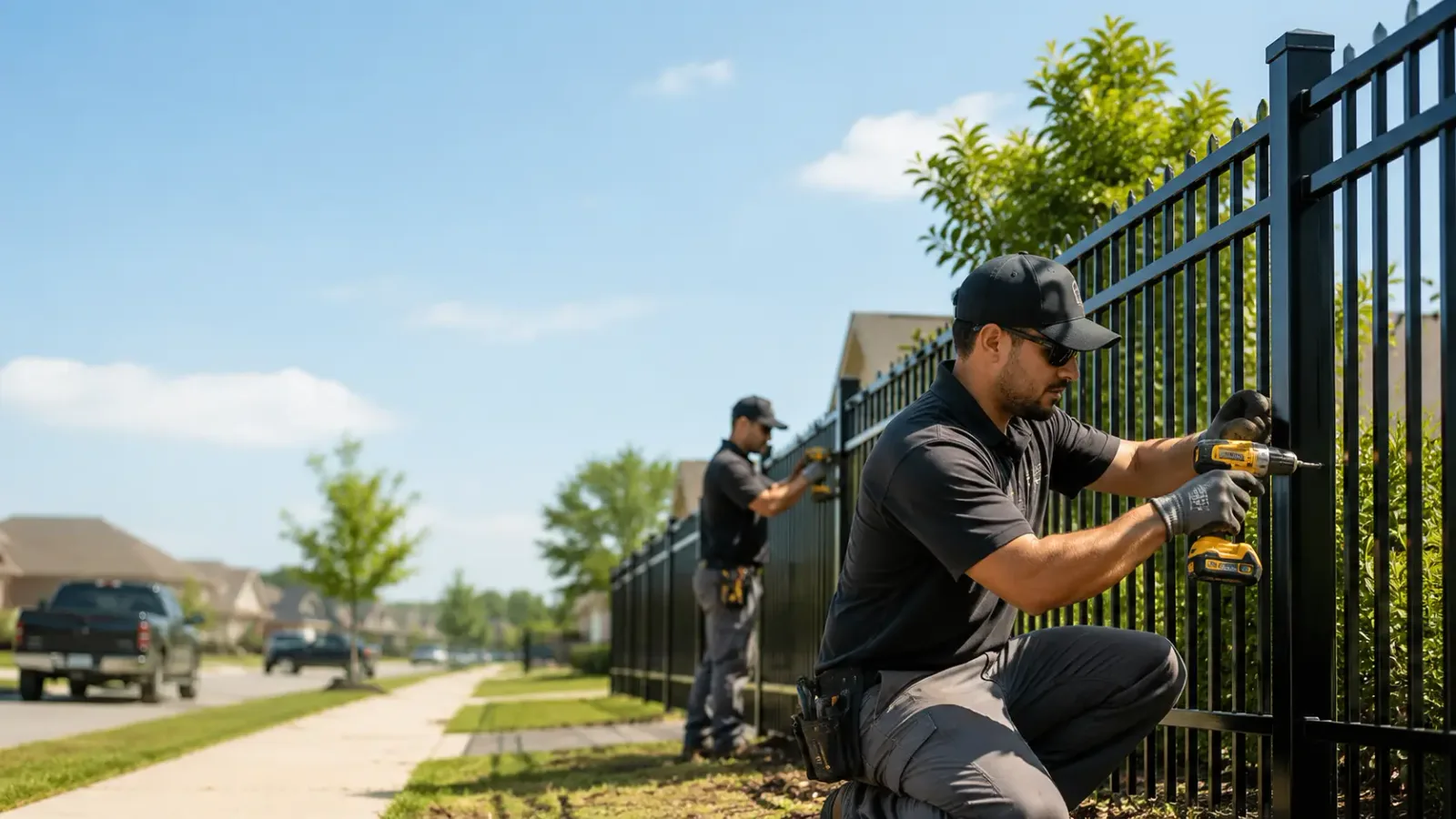 Metal Fence Installation in Walsh, IL